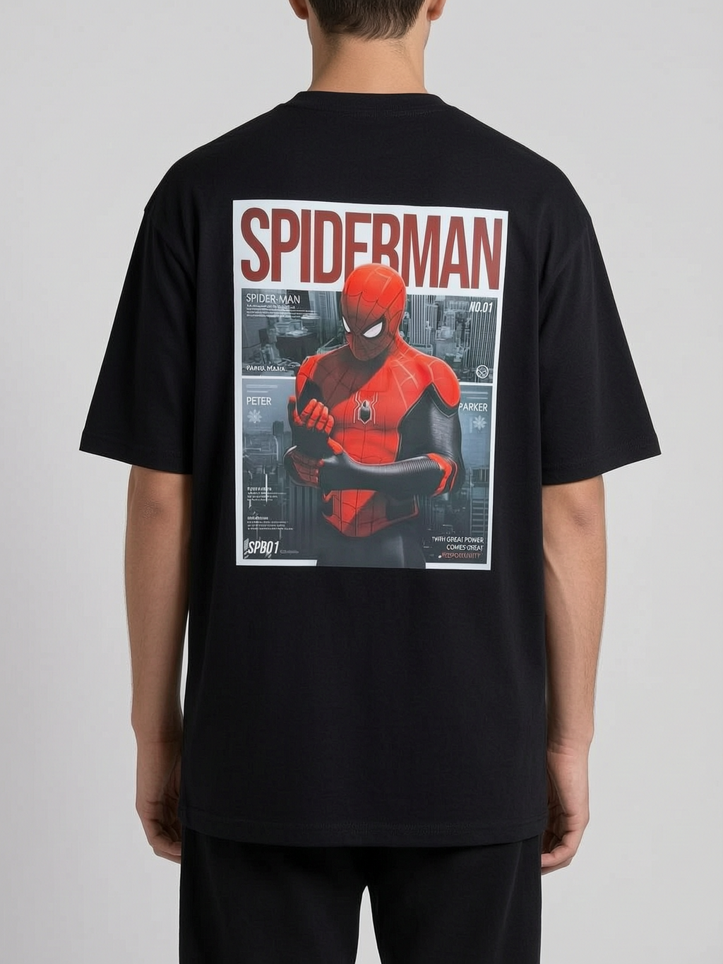 Spiderman Oversized Tee