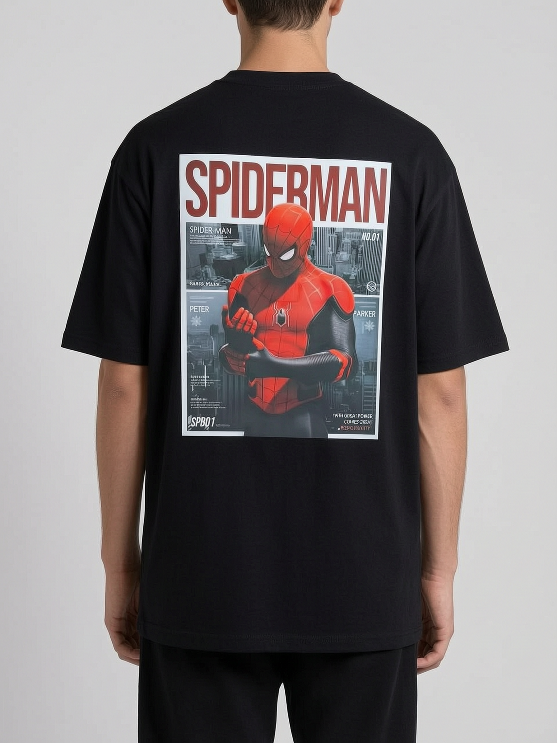 Spiderman Oversized Tee