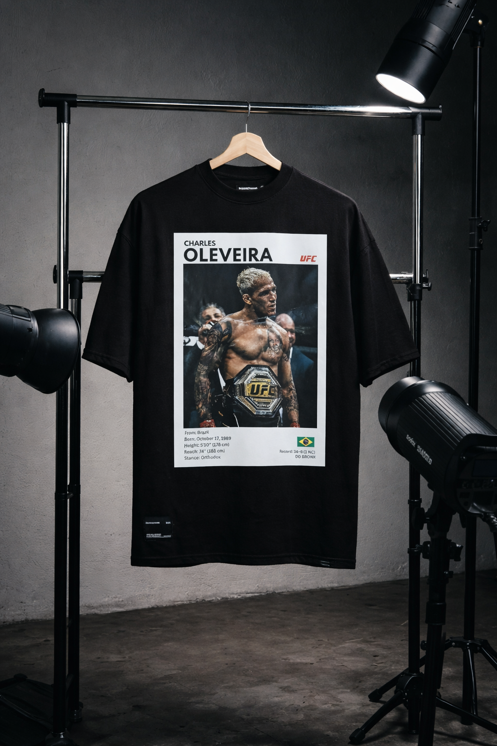 Charles Oliveira Oversized Shirt
