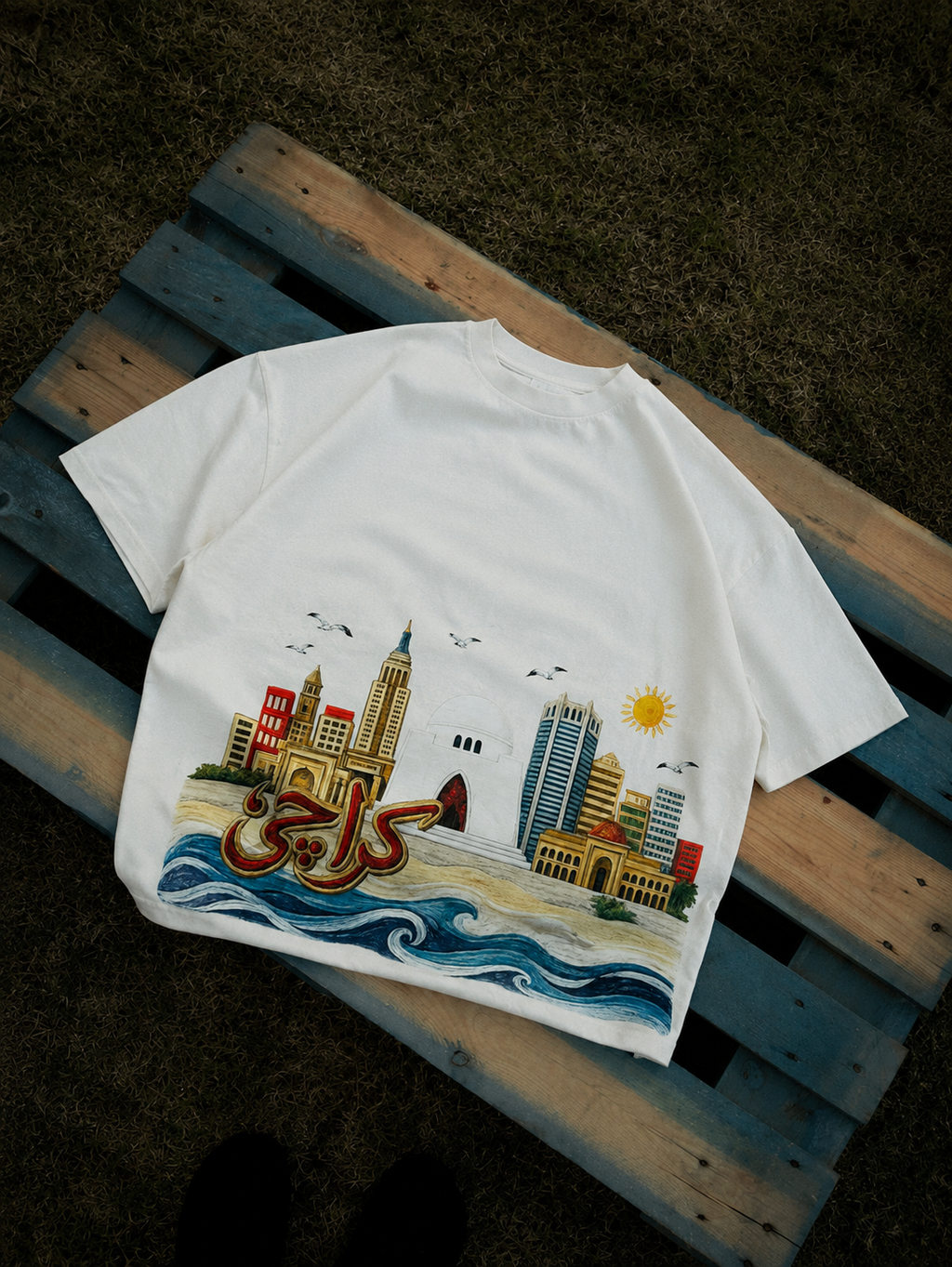 Karachi Legacy Oversized Tee