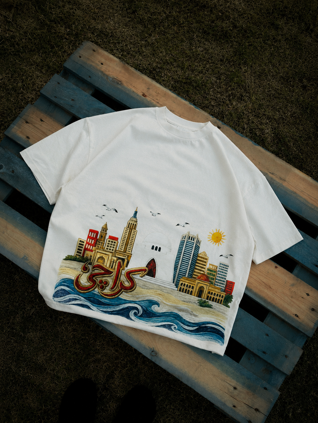 Karachi Legacy Oversized Tee