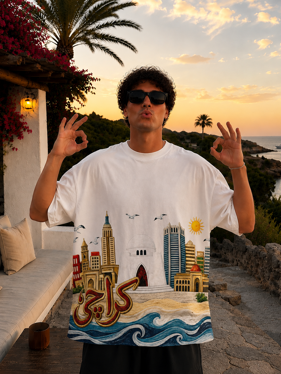 Karachi Legacy Oversized Tee
