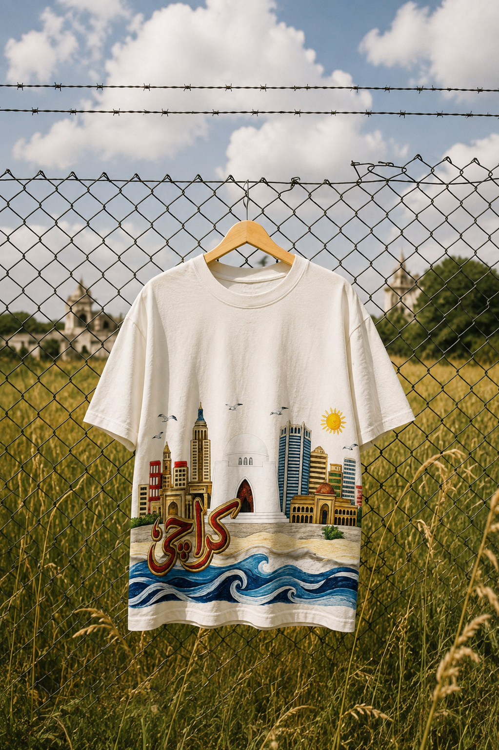 Karachi Legacy Oversized Tee