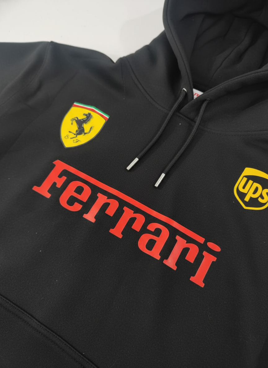 Over Sized Ferrari Hoodie