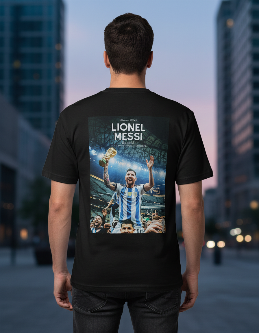 Lionel Messi Graphic oversized shirt