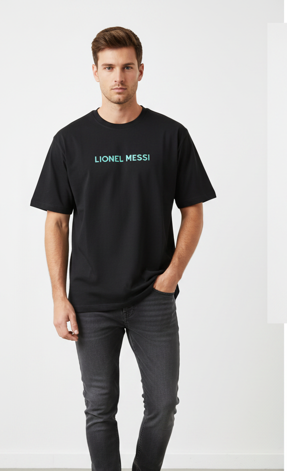 Lionel Messi Graphic oversized shirt