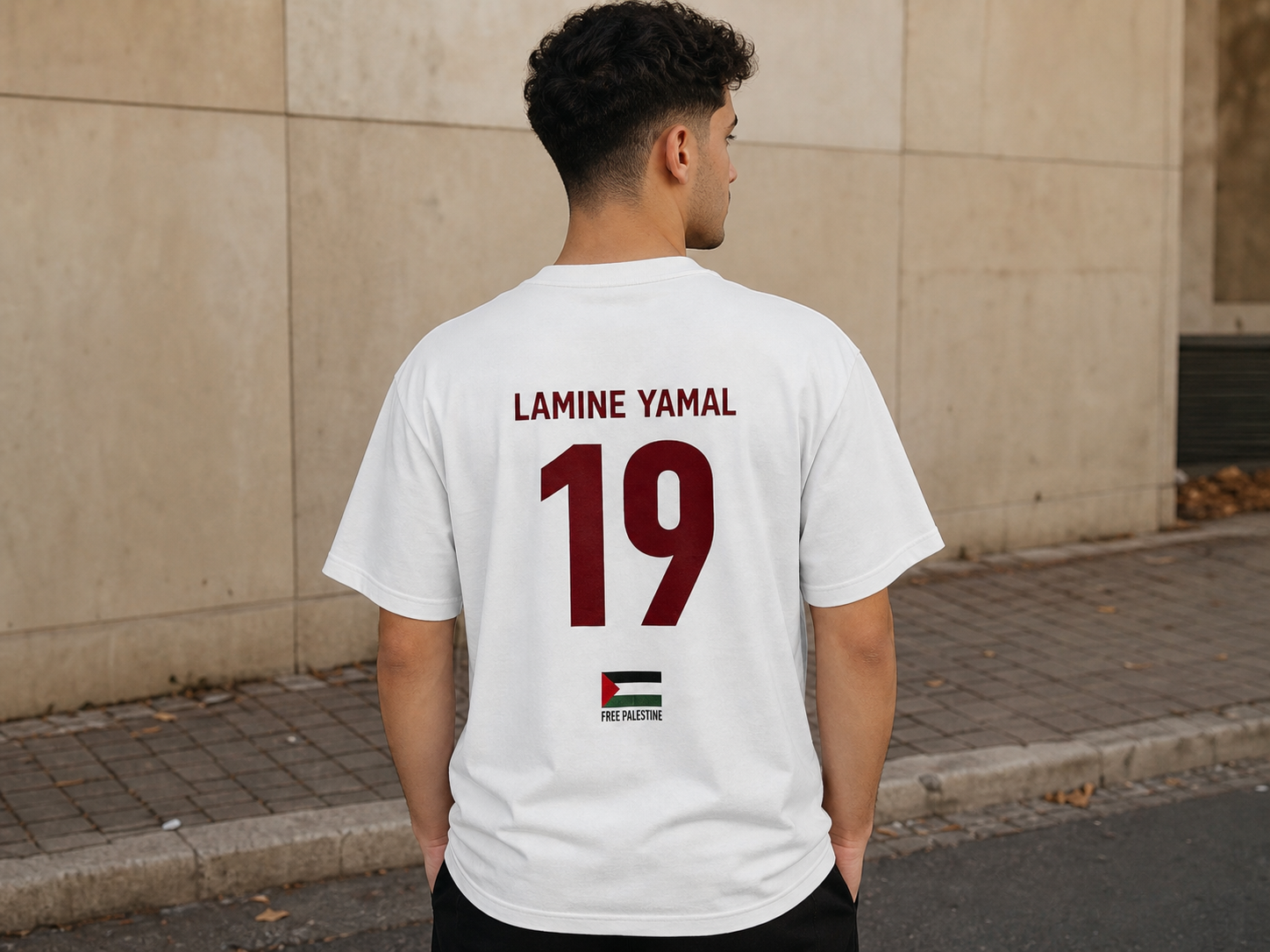 Lamine Yamal 19 Oversized Tee