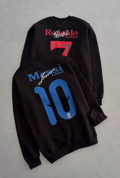 Messi and Ronaldo Sweatshirt