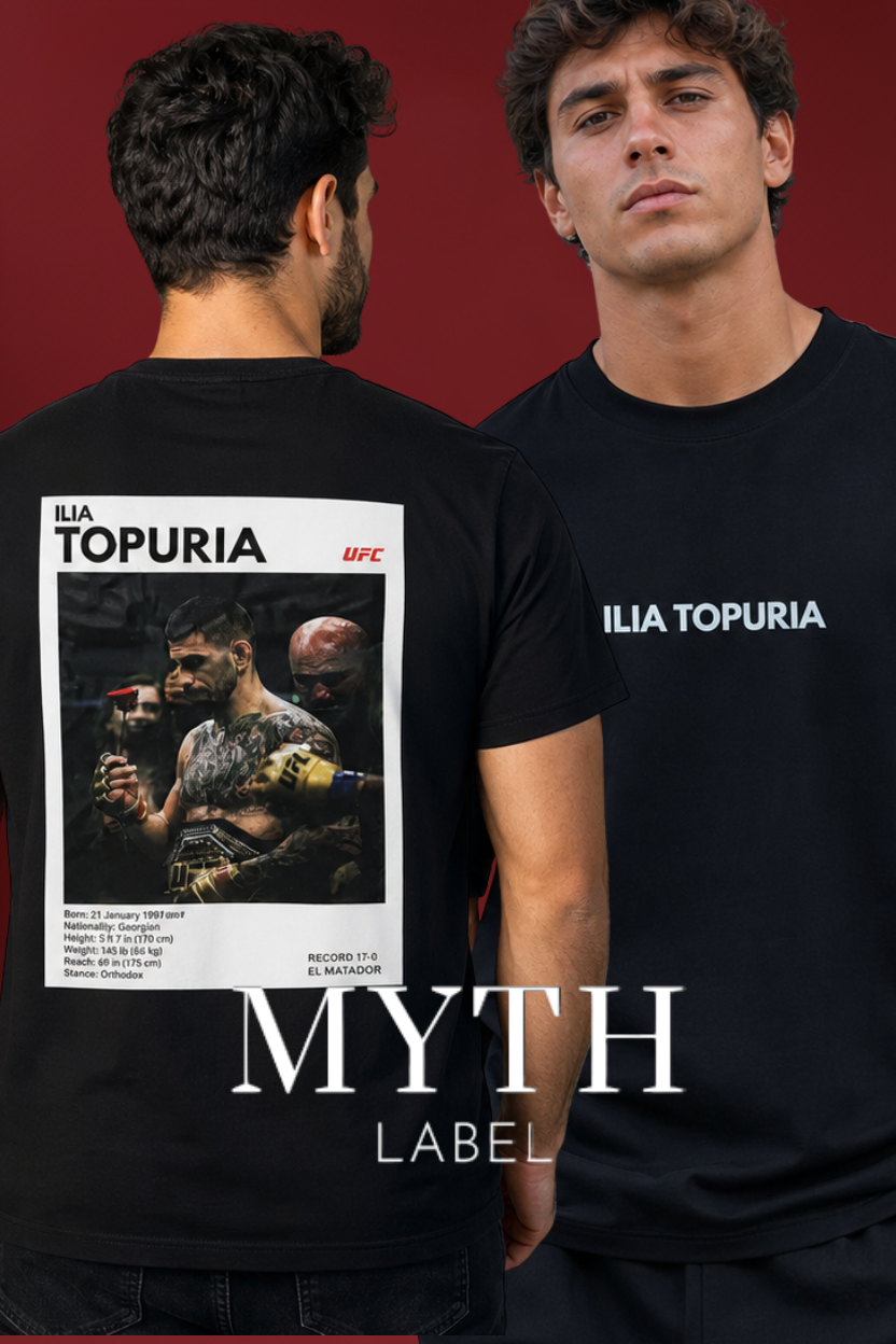 Ilia Topuria Oversized Shirt