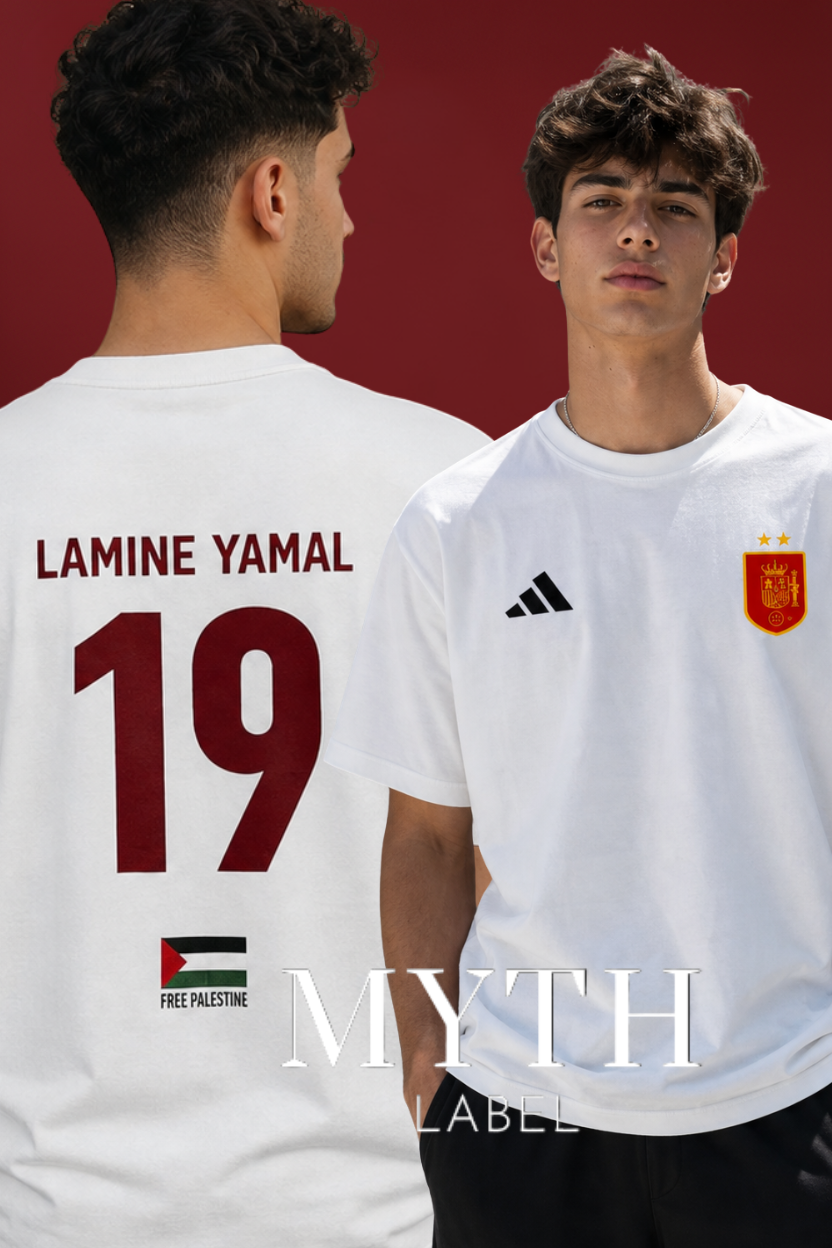 Lamine Yamal 19 Oversized Tee