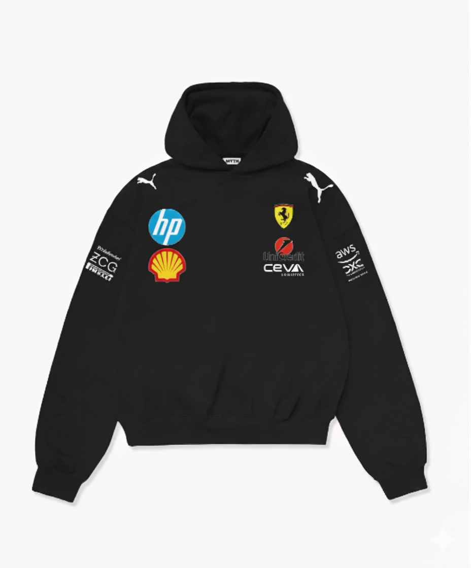 F1 Oversized puma ferrari Hoodie
